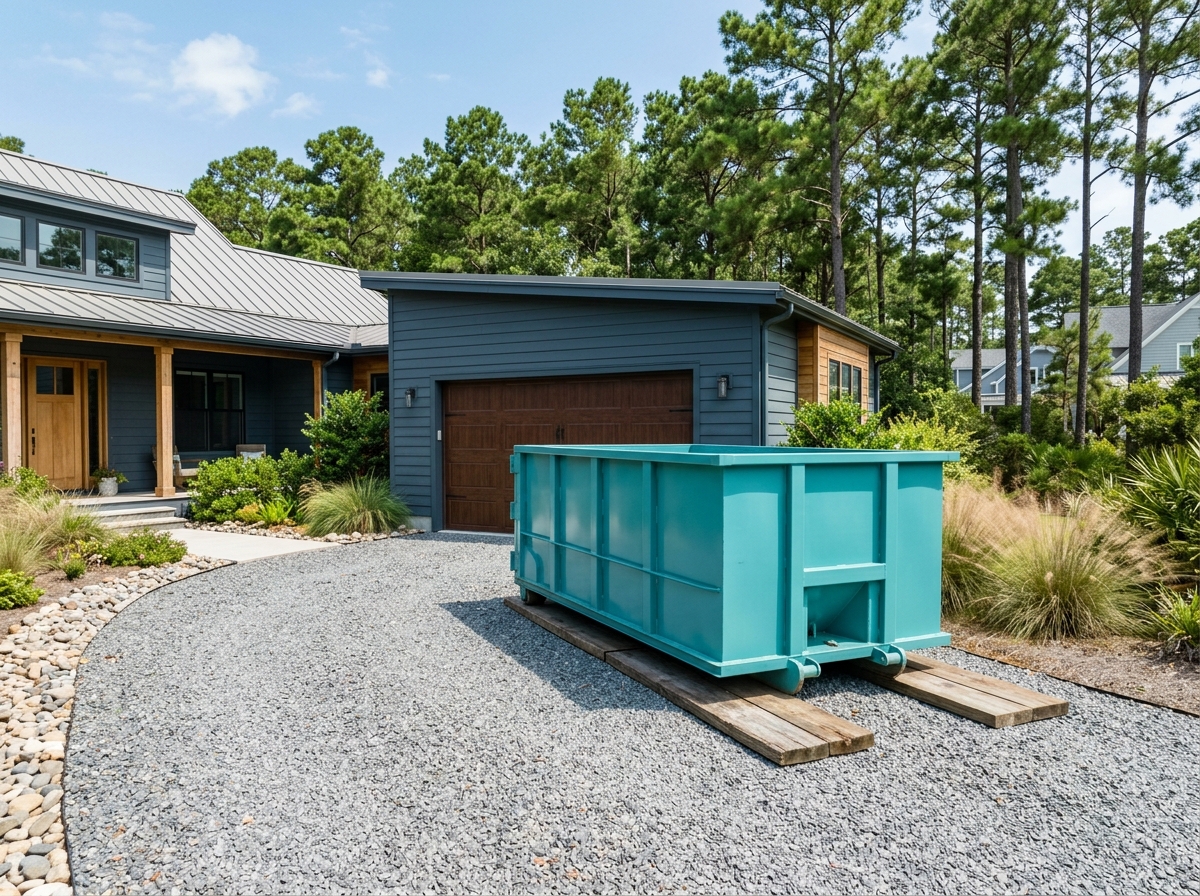15 Yard Roll-Off Dumpster - Precision Post Dumpsters